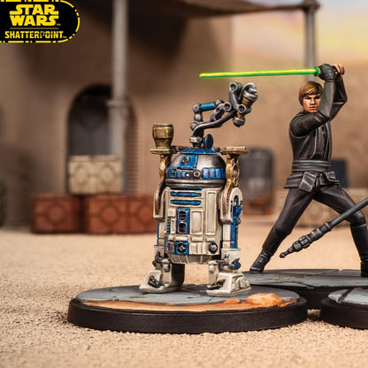 Atomic Mass Games Star Wars Shatterpoint Fearless and Inventive Squad Pack - Tabletop Miniatures Game, Strategy Game for Kids and Adults, Ages 14+, 2 Players, 90 Minute Playtime, Made 4