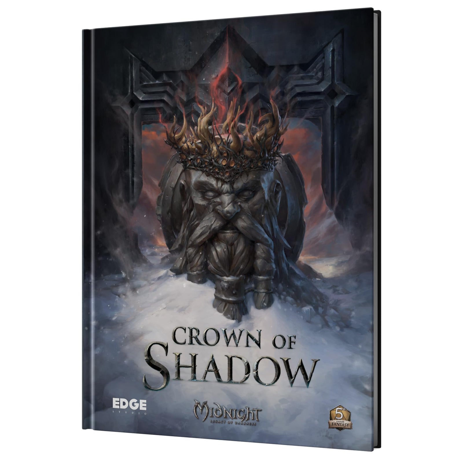 EDGE Studio Midnight Legacy of Darkness: Crown of Shadow SOURCEBOOK - Fantasy Roleplaying Game, Storytelling Strategy Game for Adults, Ages 14+, 2+ Players, 1+ Hour Playtime, Made by EDGE Studio 1
