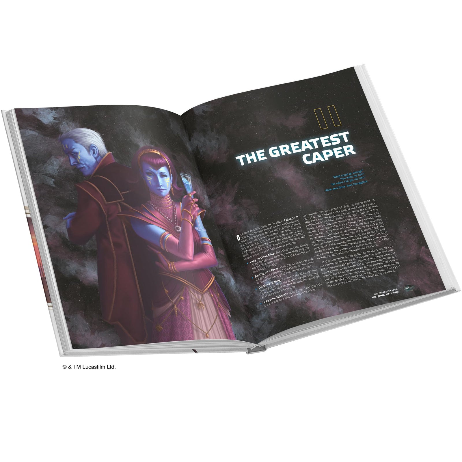 Star Wars Edge of the Empire RPG The Jewel of Yavin Roleplaying Game by Edge Entertainment Studio 2