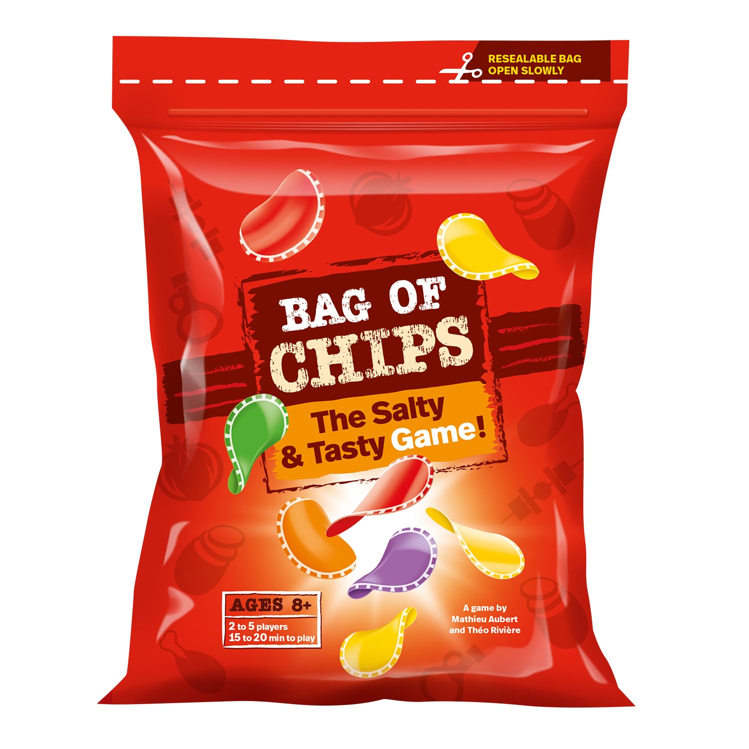 Mixlore | Bag Of Chips | Card Game | Ages 8 plus | 2-5 Players | 15 plus Minutes Playing Time 1