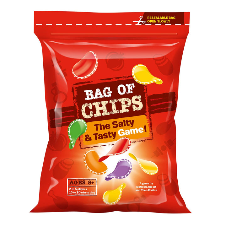 Mixlore | Bag Of Chips | Card Game | Ages 8 plus | 2-5 Players | 15 plus Minutes Playing Time