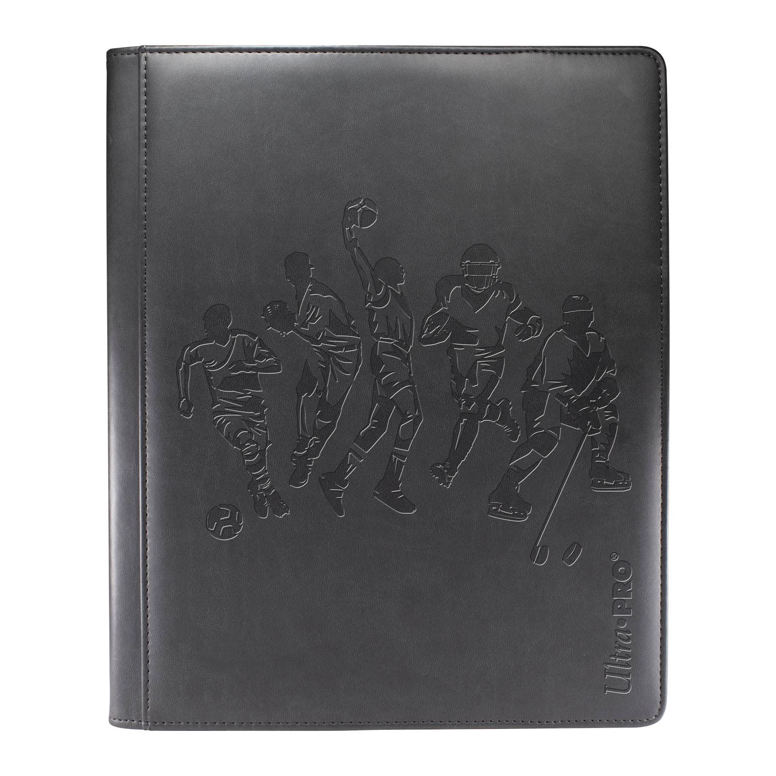 Ultra PRO - Sports Silhouette Premium PRO-Binder, Protect and Store Up To (180) Collectible Baseball Cards, Football Cards, Hockey Cards or Any Standard Size Collectible Trading Cards 1