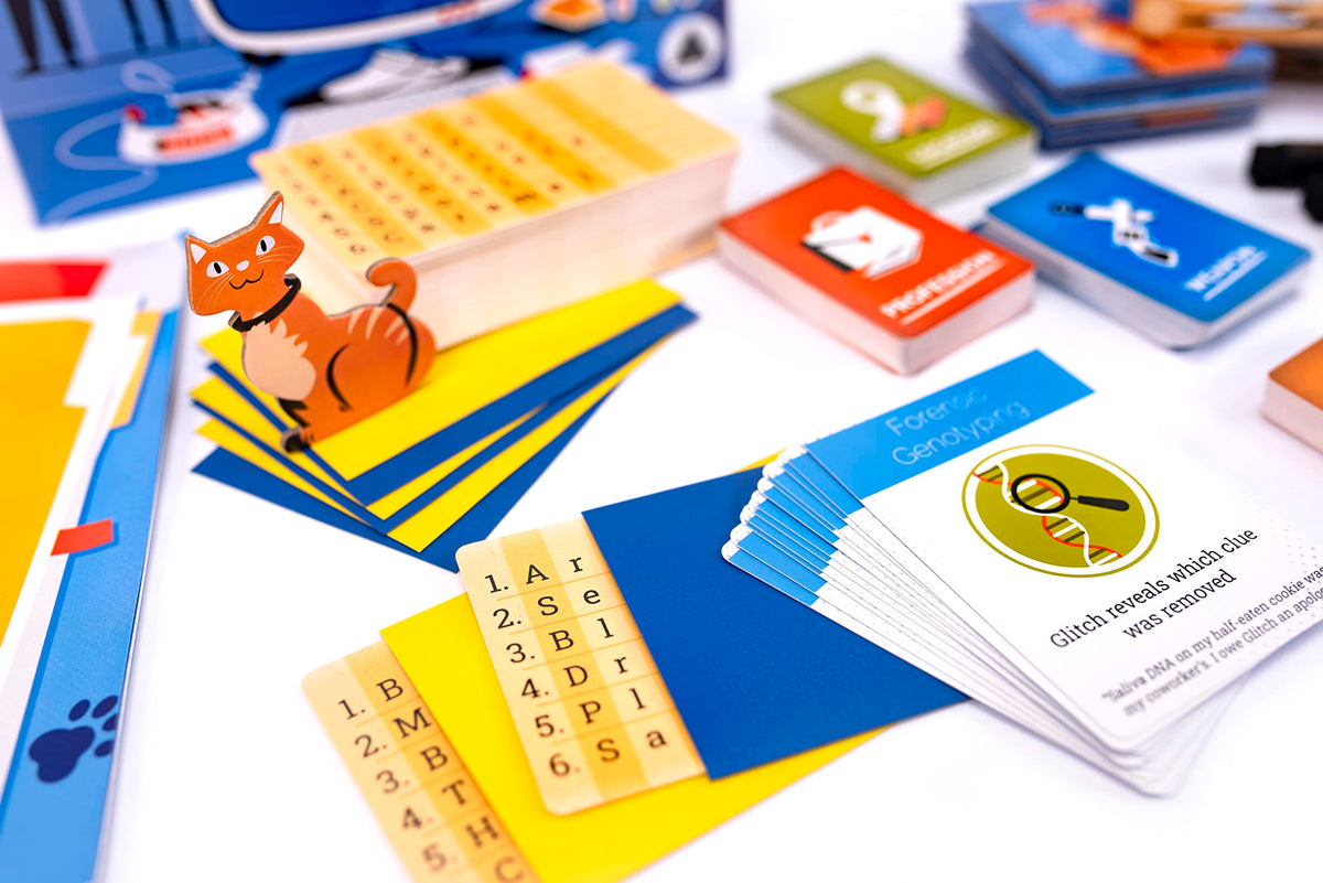Glitch Squad, Collaborative Logic Puzzle Game, Ages 8+, 3 to 8 Players, Resonym Games 4