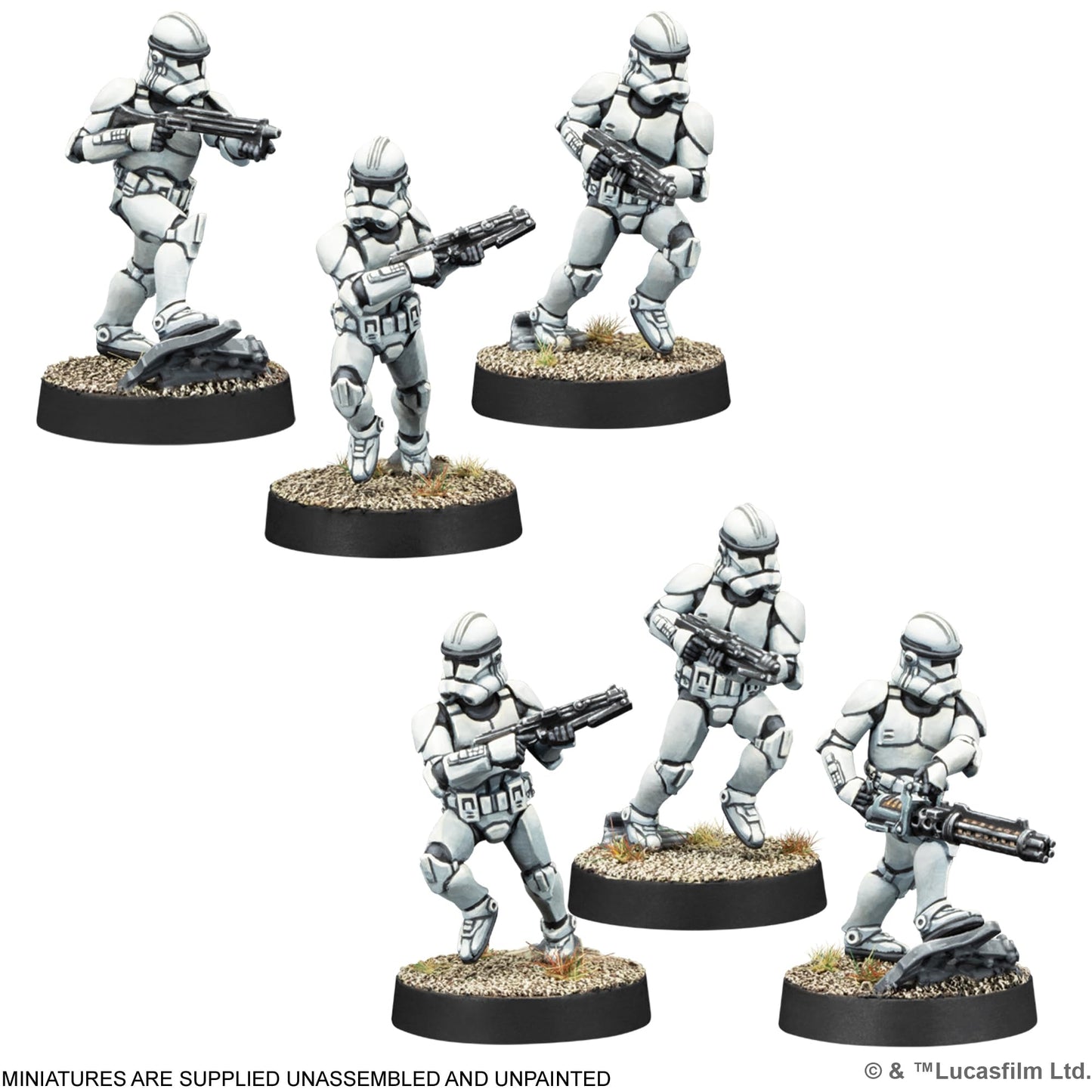 Star Wars Legion Clone Troopers Infantry Board Game by Atomic Mass 3