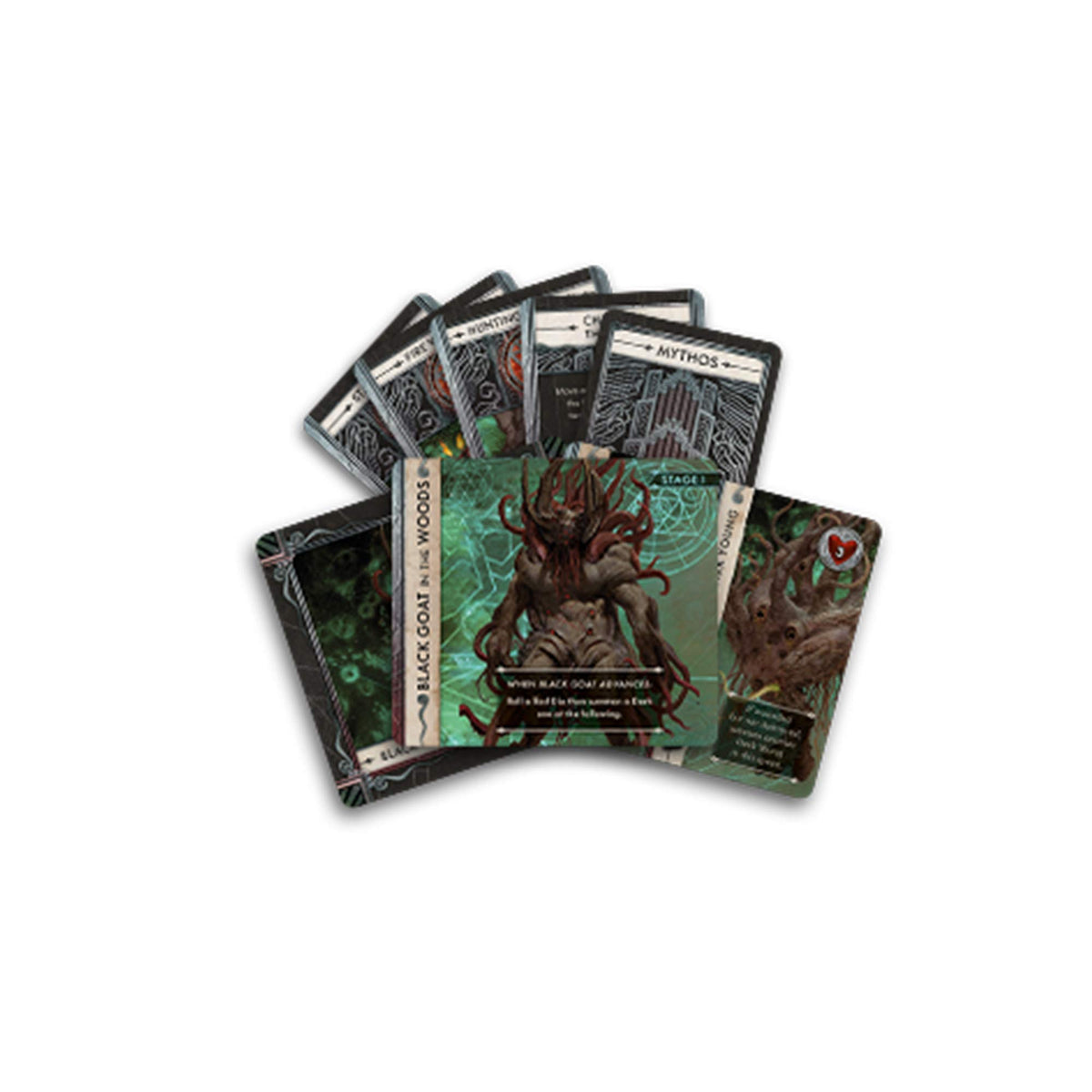 CMON Cthulu: Death May Die The Black Goat of The Woods Expansion | Horror Board Game | Cooperative Game for Adults and Teens | Ages 14+ | 1-5 Players | Avg. Playtime 90-120 Minutes | Made 4