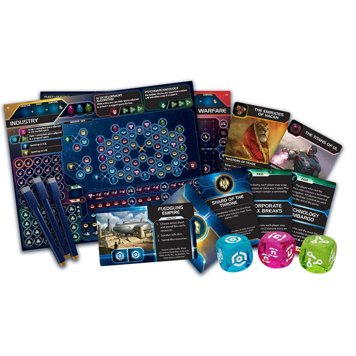 Twilight Inscription Board Game | Sci-Fi Strategy | Twilight Imperium Adventure for Adults and Teens | Ages 14+ | 1-8 Players | Average Playtime 90-120 Minutes | Made by Fantasy Flight Games