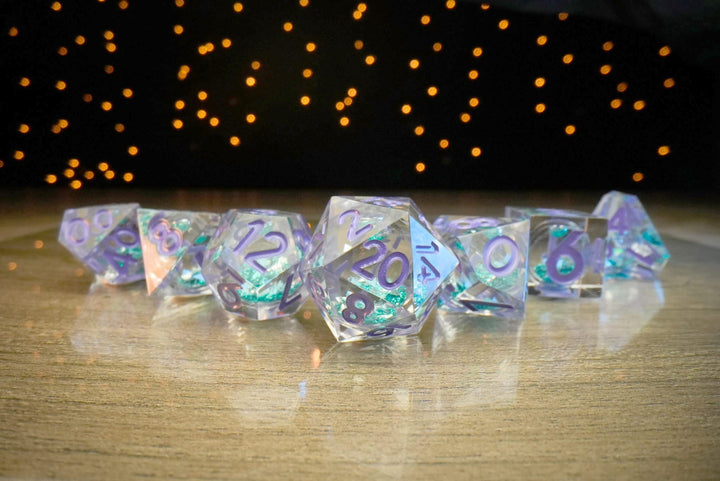 FanRoll by Metallic Dice Games Elixir Liquid Core Dice Set