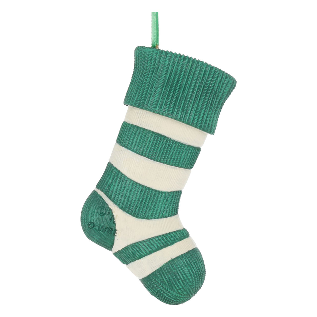 Harry Potter Slytherin Stocking Hanging Festive Ornament Officially Licensed