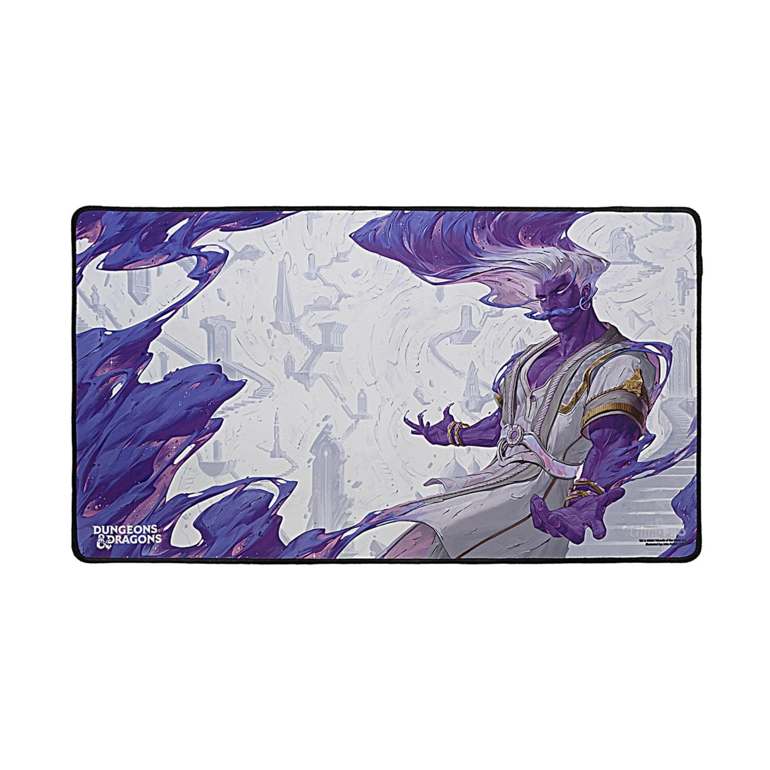 Ultra PRO - Quests from The Infinite Staircase - Black Stitched Alternate Art Playmat for Dungeons & Dragons, Fantasy Tabletop Adventure Gaming Mat Gear Essentials 1