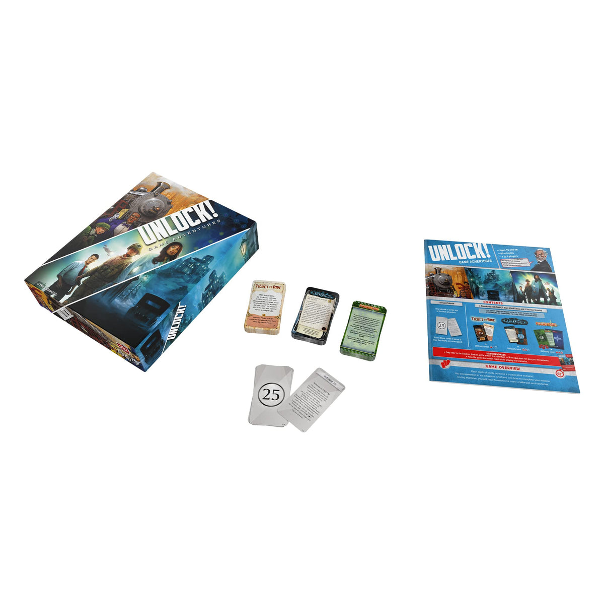 Unlock 10 Game Adventures Board Game by Space Cowboys 3