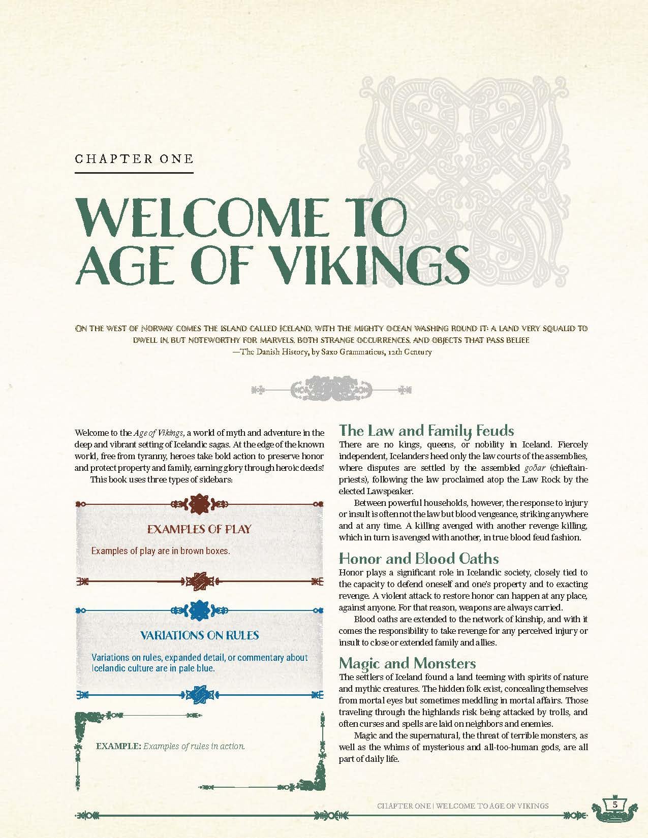 Age of Vikings Roleplaying Game by Chaosium 4