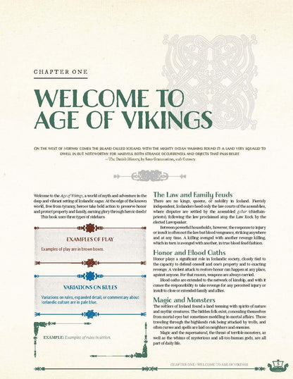 Age of Vikings Roleplaying Game by Chaosium 4