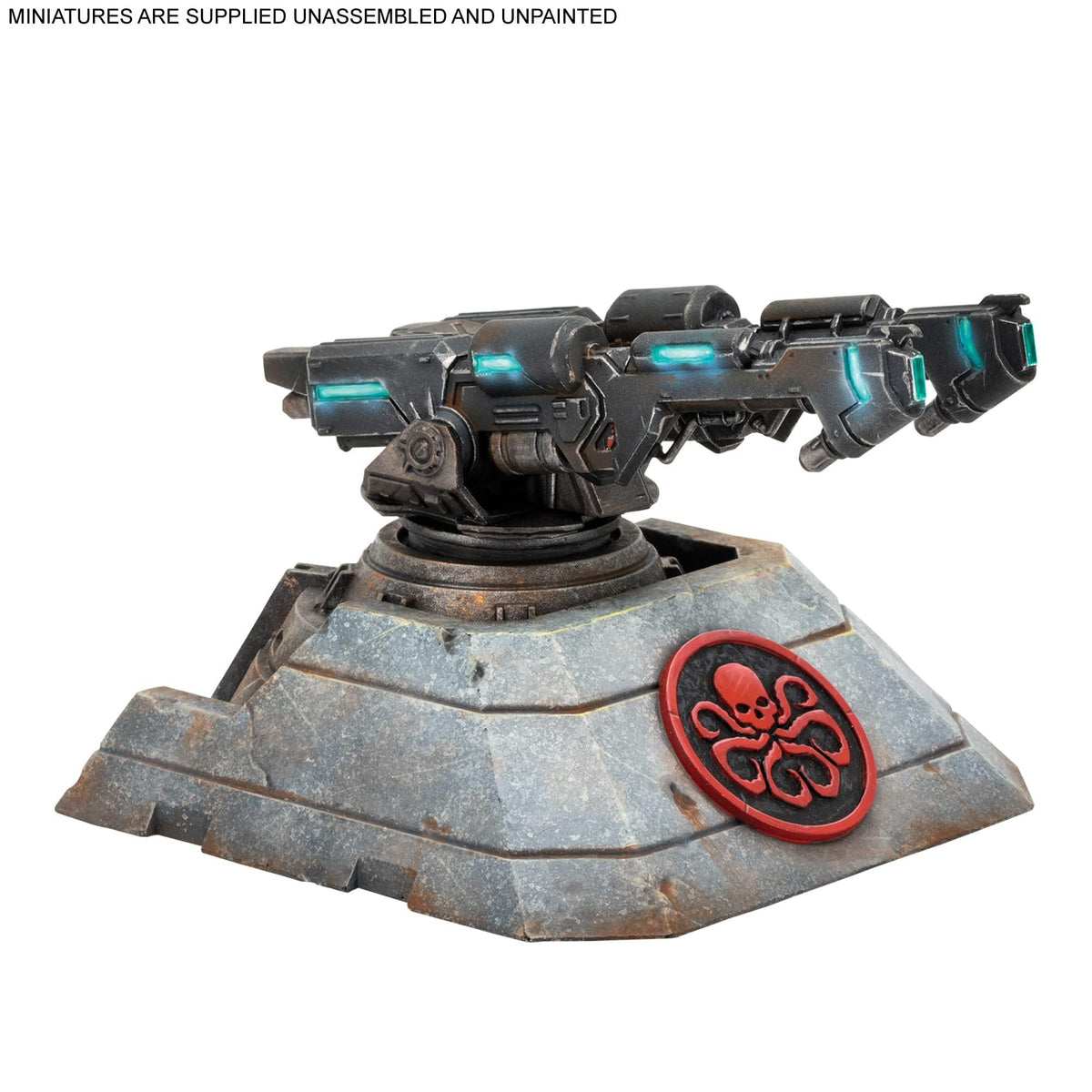Marvel: Crisis Protocol Hydra Turret Terrain Pack - Dominate The Battlefield! Tabletop Superhero Game, Ages 14+, 2 Players, 90 Minute Playtime, Made by Atomic Mass Games 3