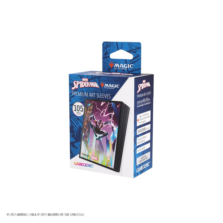Gamegenic MTG Marvel's Spider-Man Premium Art Sleeves- Spider-Man Miles Morales