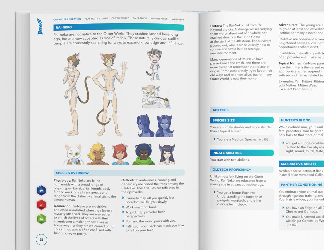 BREAK!! RPG - Core Rules 8