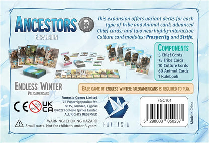 Endless Winter Paleoamericans Ancestors Board Game Expansion Prehistoric Strategy 3