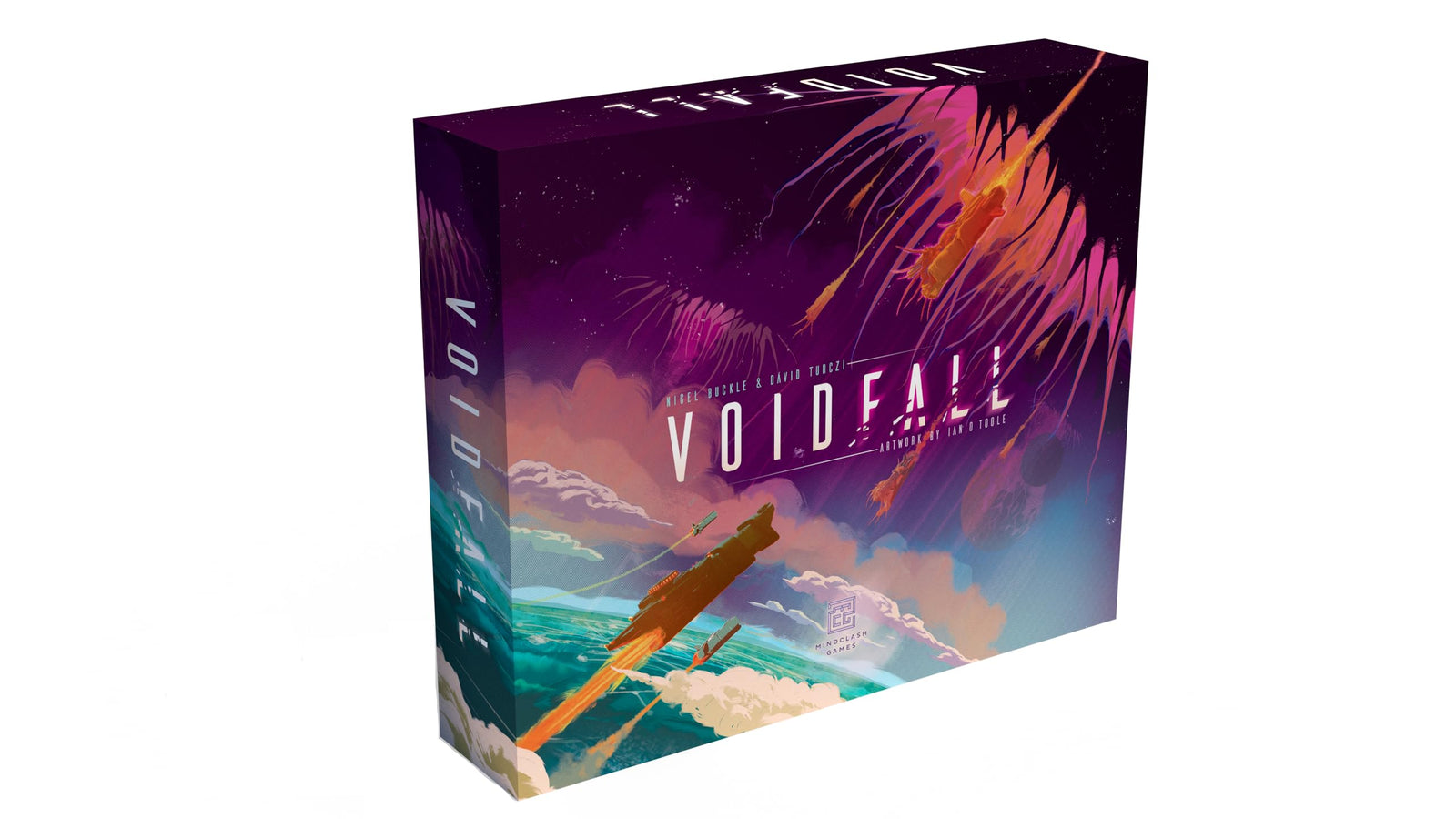 Mindclash Games Voidfall - Standard Edition Base Game for 1-4 Players | Grand-Scale 4X Space Strategy with Deterministic Combat & Asymmetric Factions | Competitive, Cooperative & Solo Modes 1