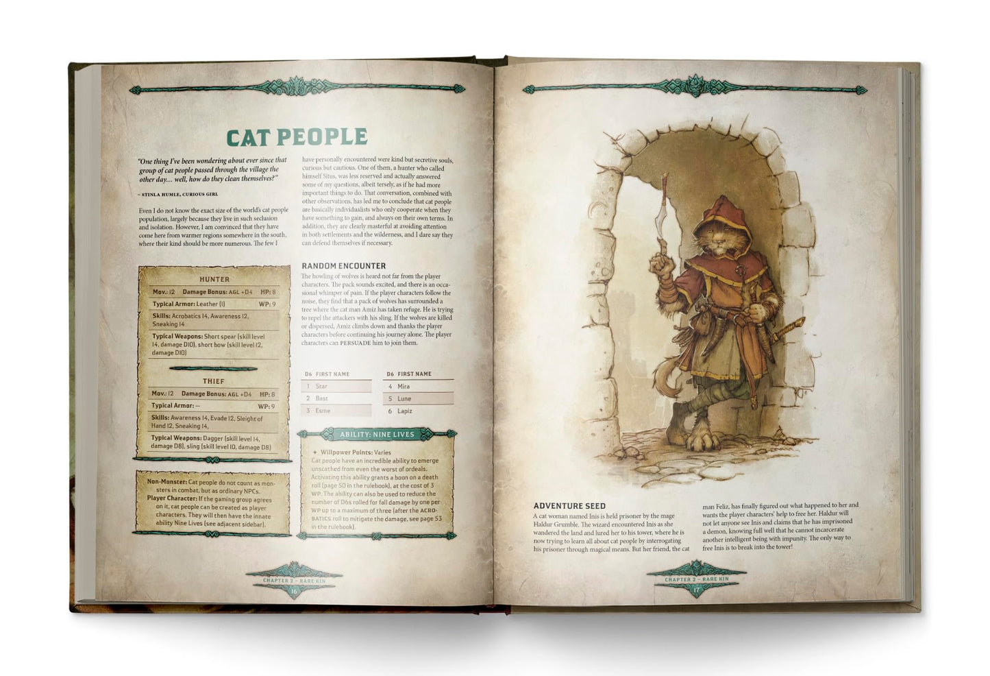 Dragonbane Bestiary Rules Supplement Hardback Roleplaying Game by Free League 5