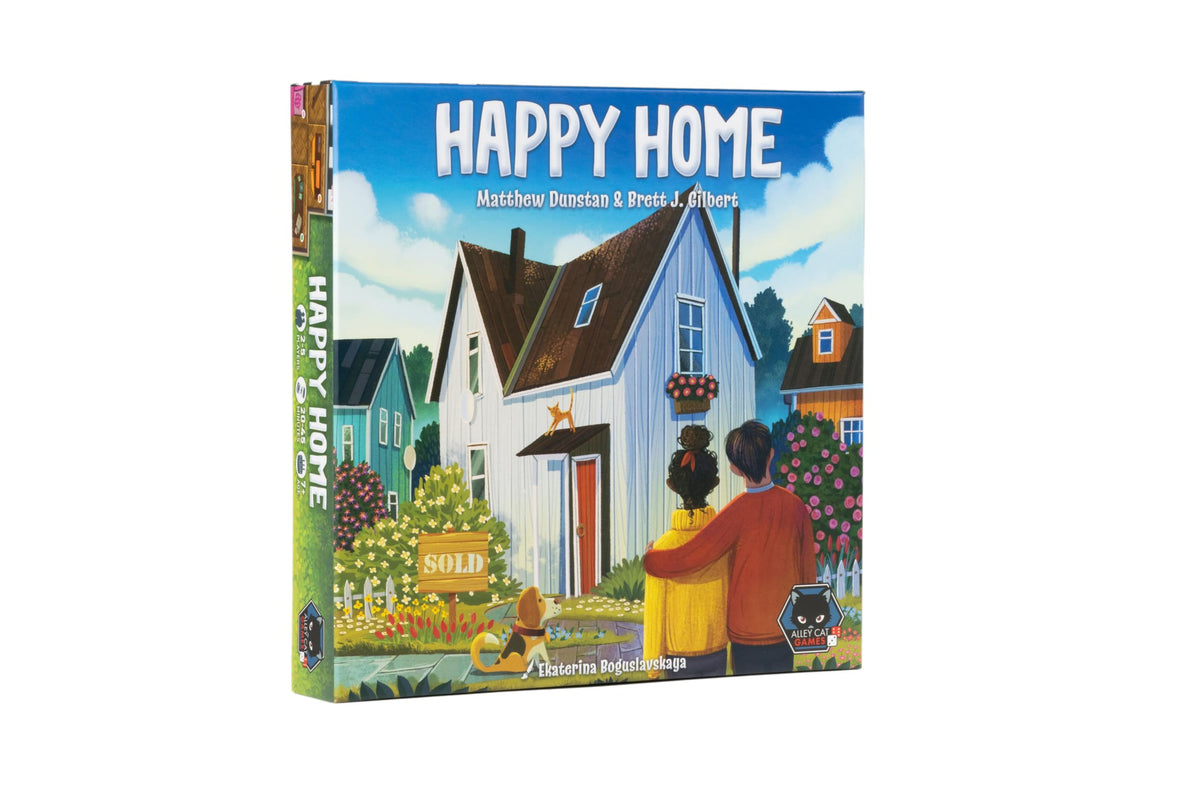 Happy Home by Alley Cat Games, Strategy Board Game, for 2 to 4 Players and Ages 14+ 1