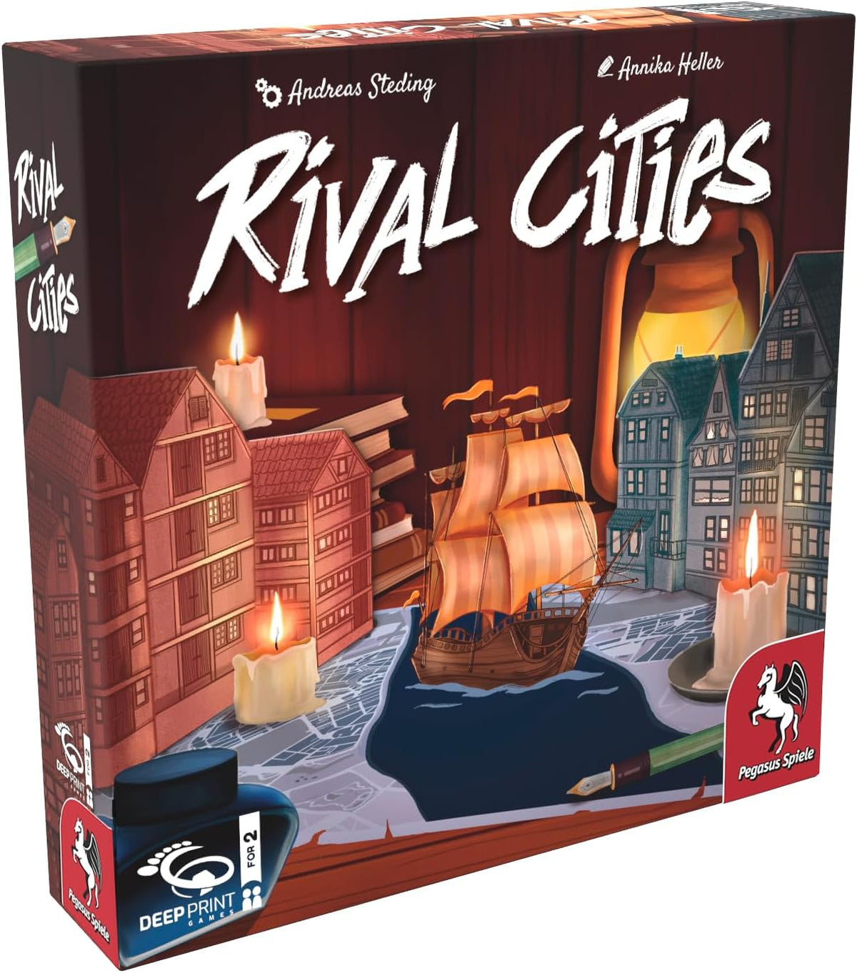 Rival Cities Strategy Board Game
