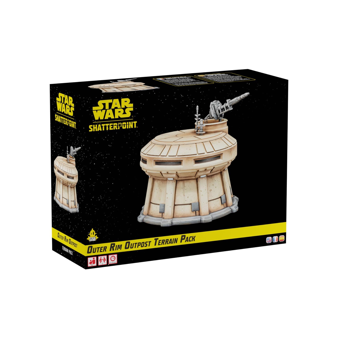 Star Wars Shatterpoint Outer Rim Outpost Terrain Pack Miniature Game by Atomic Mass 1