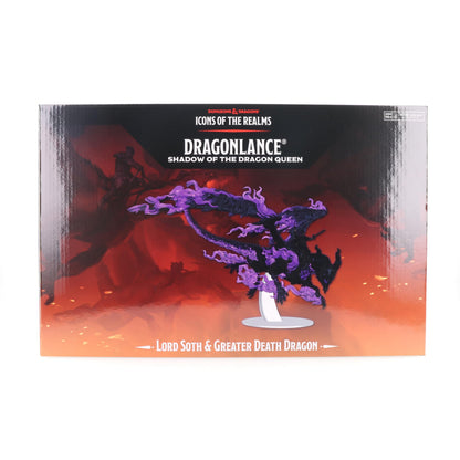WizKids D&D Icons of The Realms: Dragonlance - Lord SOTH on Greater Death Dragon 1