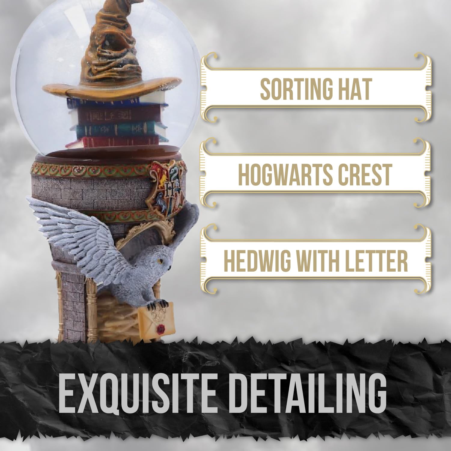 Harry Potter First Day at Hogwarts Snow Globe Officially Licensed 11