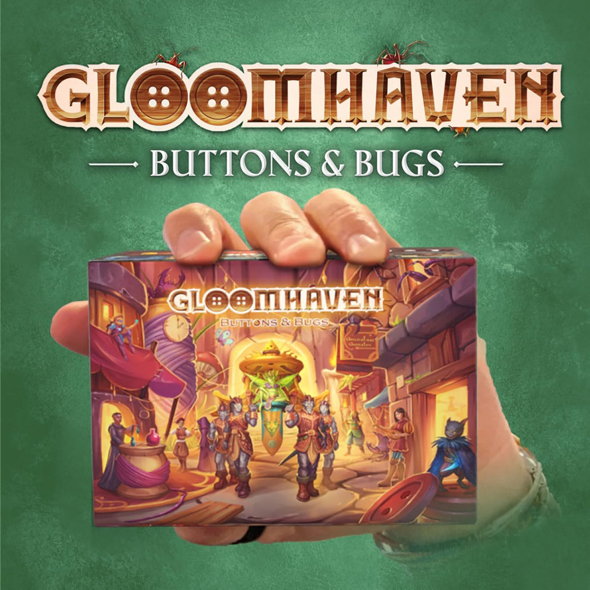 Gloomhaven Buttons and Bugs Roleplaying Game by Cephalofair Games 3