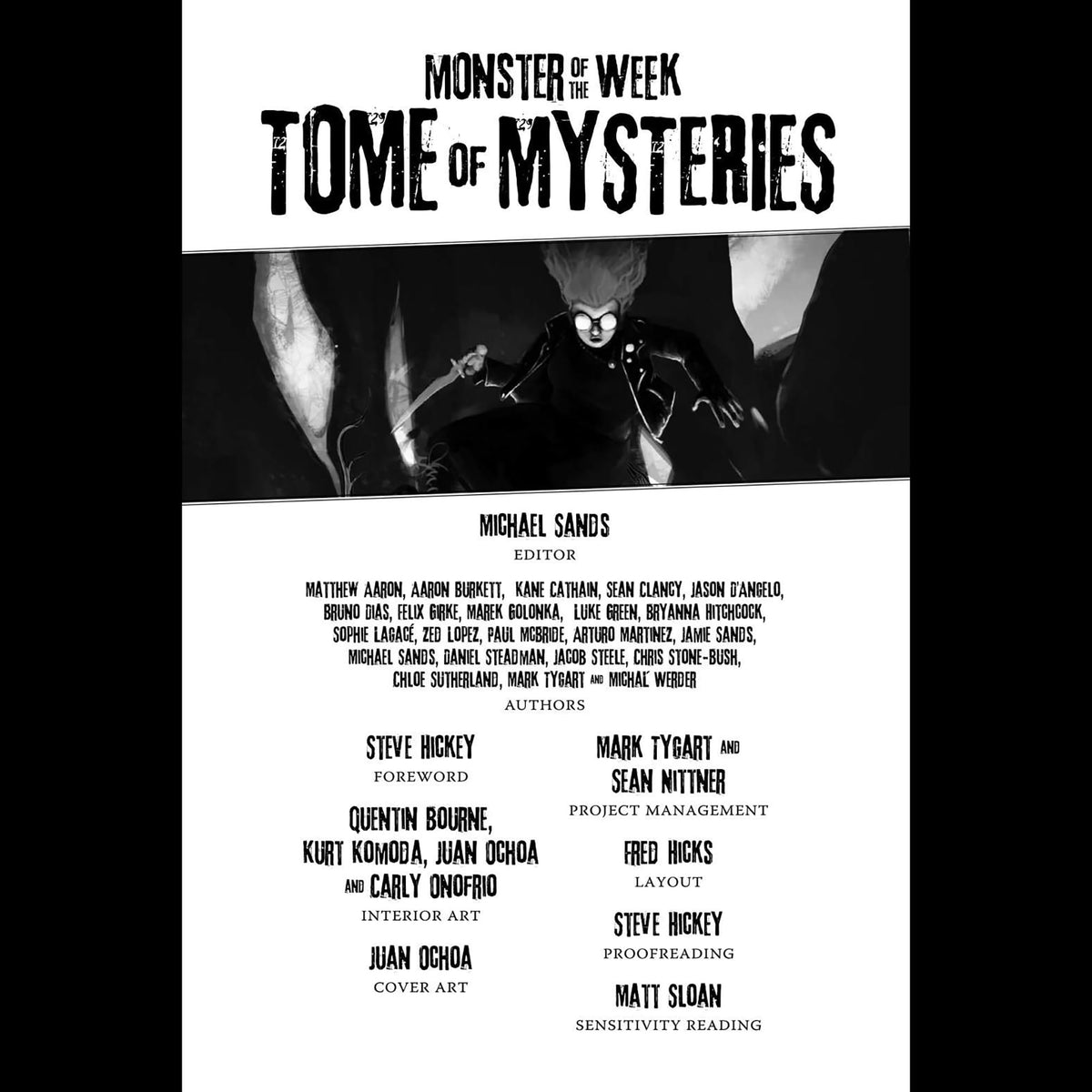 Monster of the Week Tome of Mysteries Roleplaying Game by Evil Hat Productions 3