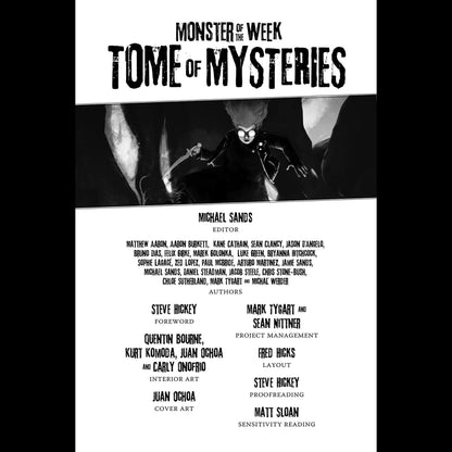Monster of the Week Tome of Mysteries Roleplaying Game by Evil Hat Productions 3