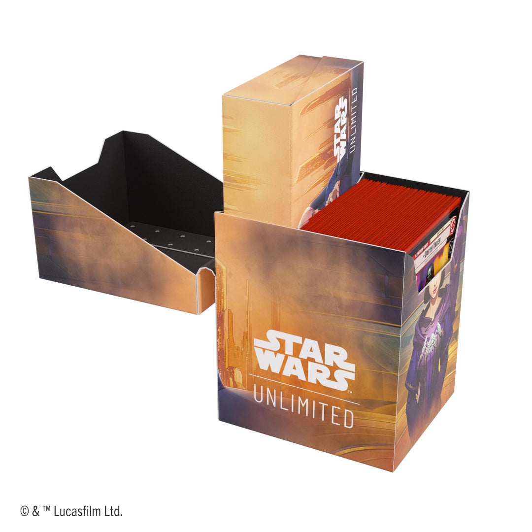 Gamegenic Star Wars: Unlimited Soft Crate Set 6 Palpatine / Padme
