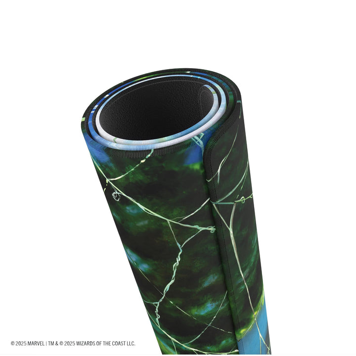 Gamegenic MTG Marvel's Spider-Man Shiny Playmat- Spider-Man Forest 4