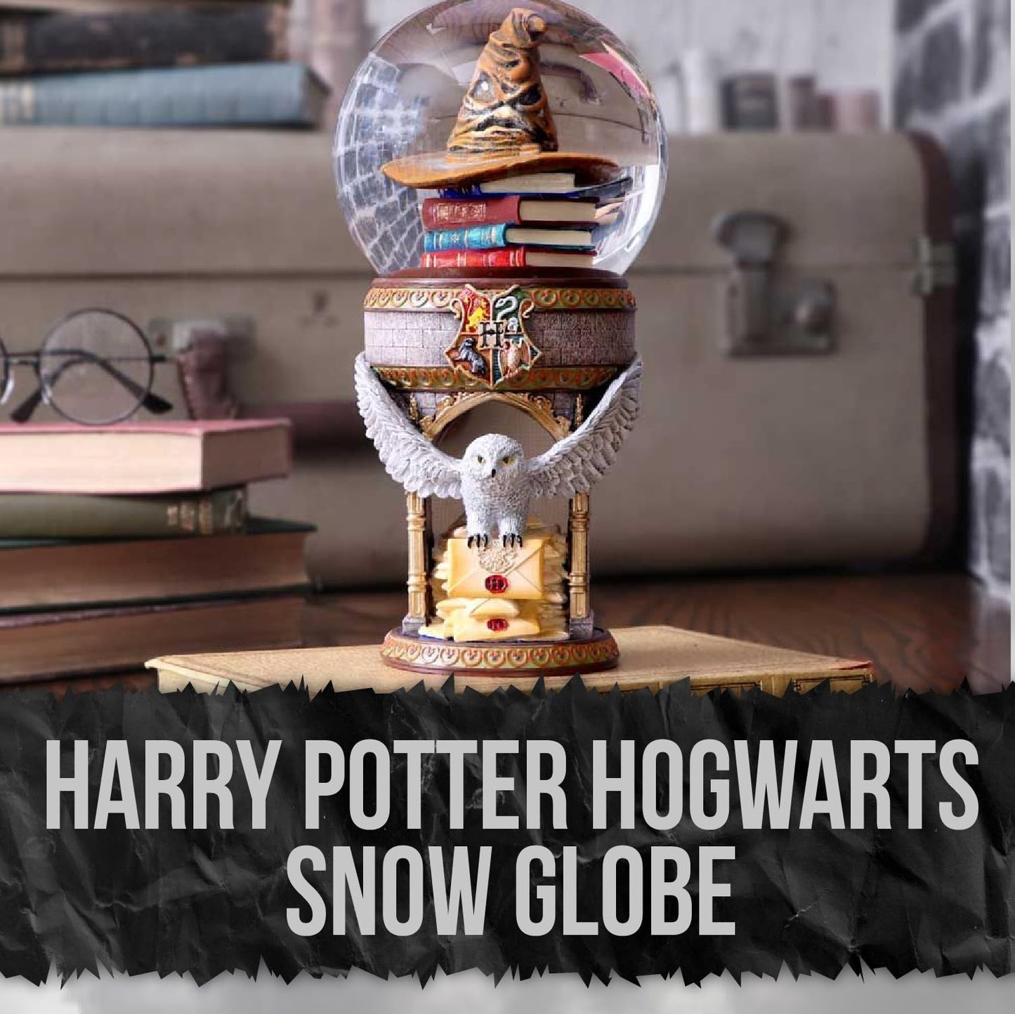 Harry Potter First Day at Hogwarts Snow Globe Officially Licensed 9