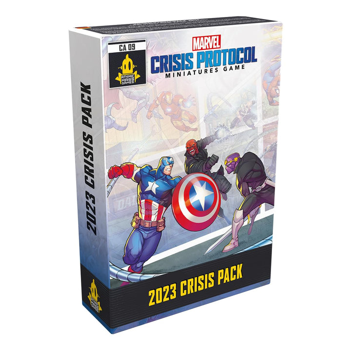 Marvel: Crisis Protocol Crisis Card Pack 2023 - Refresh and Enhance Your Gameplay! Tabletop Superhero Game for Kids and Adults, Ages 14+, 2 Players, 90 Minute Playtime, Made by Atomic Mass Games