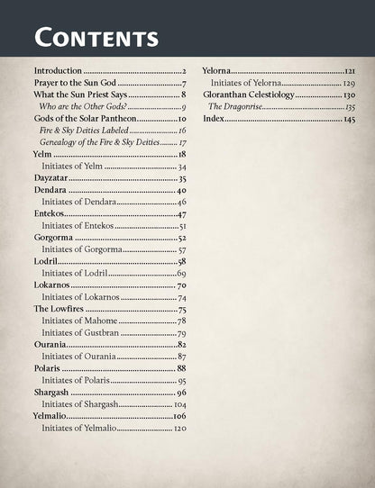 Cults of RuneQuest The Gods of Fire and Sky Roleplaying Game by Chaosium 3