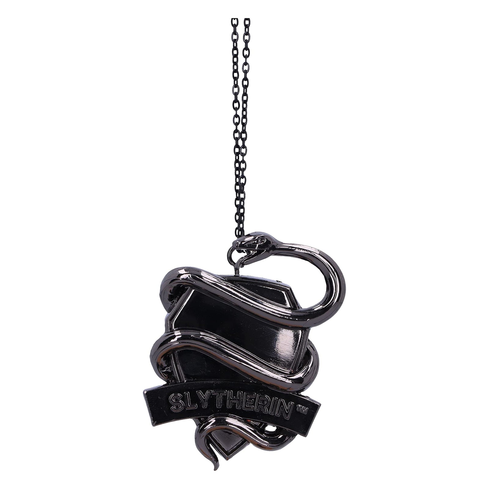 Harry Potter Slytherin Crest Silver Weighted Hanging Ornament 6.3cm 2