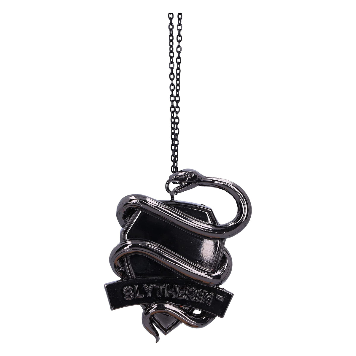 Harry Potter Slytherin Crest Silver Weighted Hanging Ornament 6.3cm 2