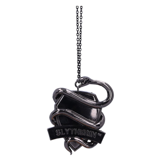 Harry Potter Slytherin Crest Silver Weighted Hanging Ornament 6.3cm 2