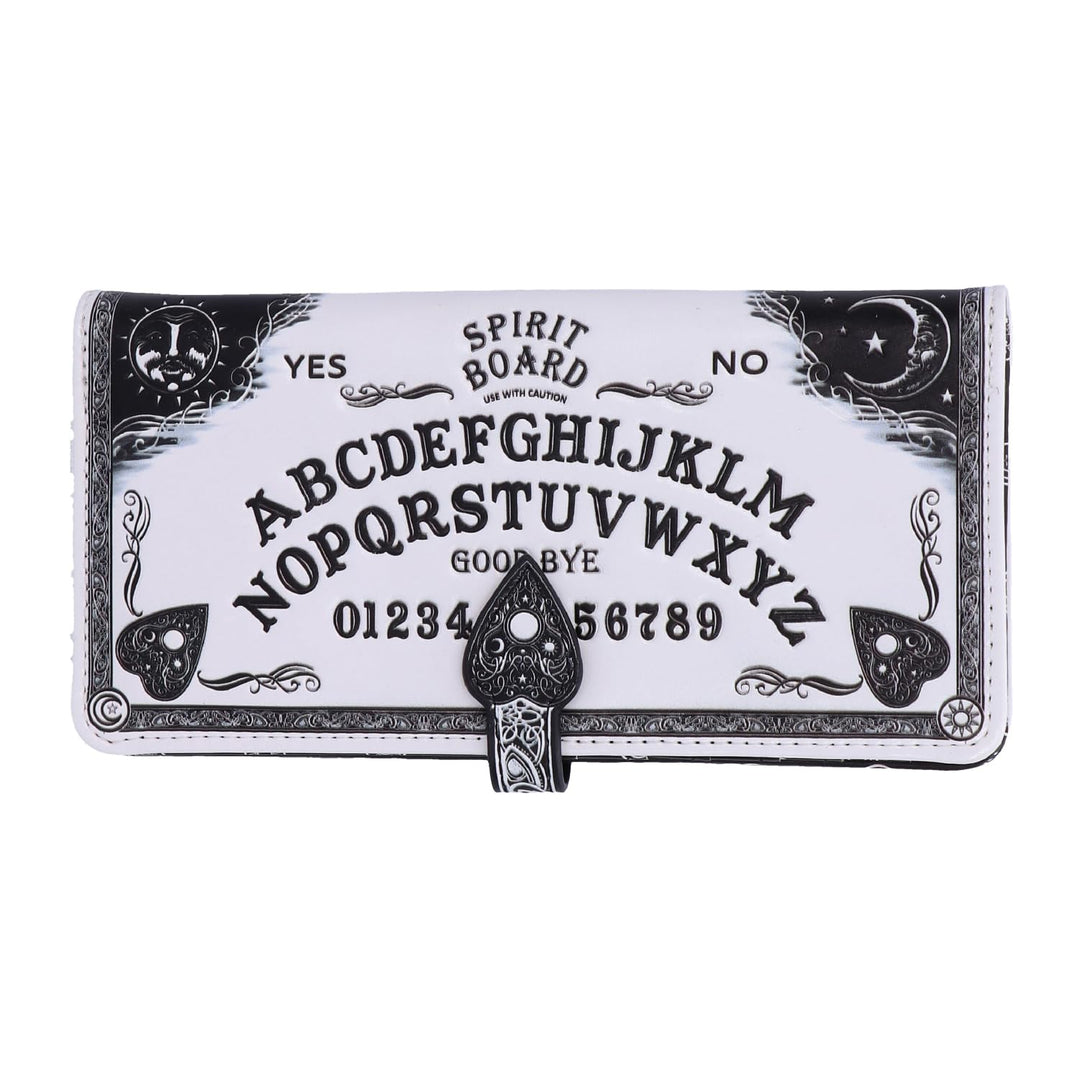 White Spirit Board Embossed Ouija Purse 18.5cm