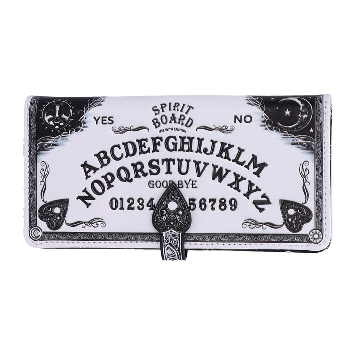 White Spirit Board Embossed Ouija Purse 18.5cm
