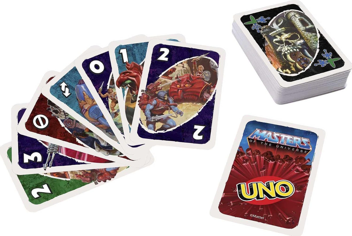 UNO Masters of the Universe Card Game Mattel