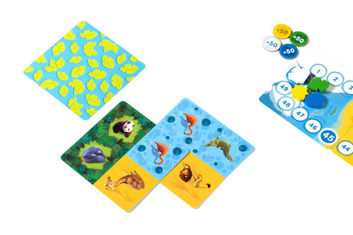 Nimalia Board Game - Design Your Animal Sanctuary and Compete for Victory! Fun Strategy Game for Kids and Adults, Ages 10+, 2-4 Players, 25-30 Minute Playtime, Made by Lucky Duck Games