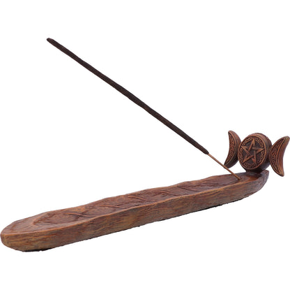 Triple Moon Goddess Incense Holder 23.5cm 5