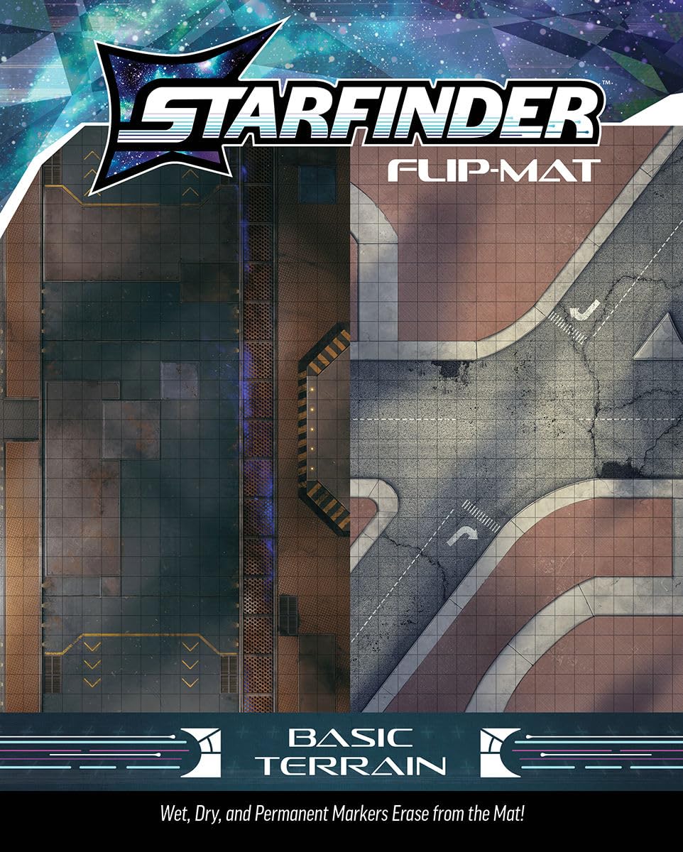 Starfinder Flip-Mat: Basic Terrain 1