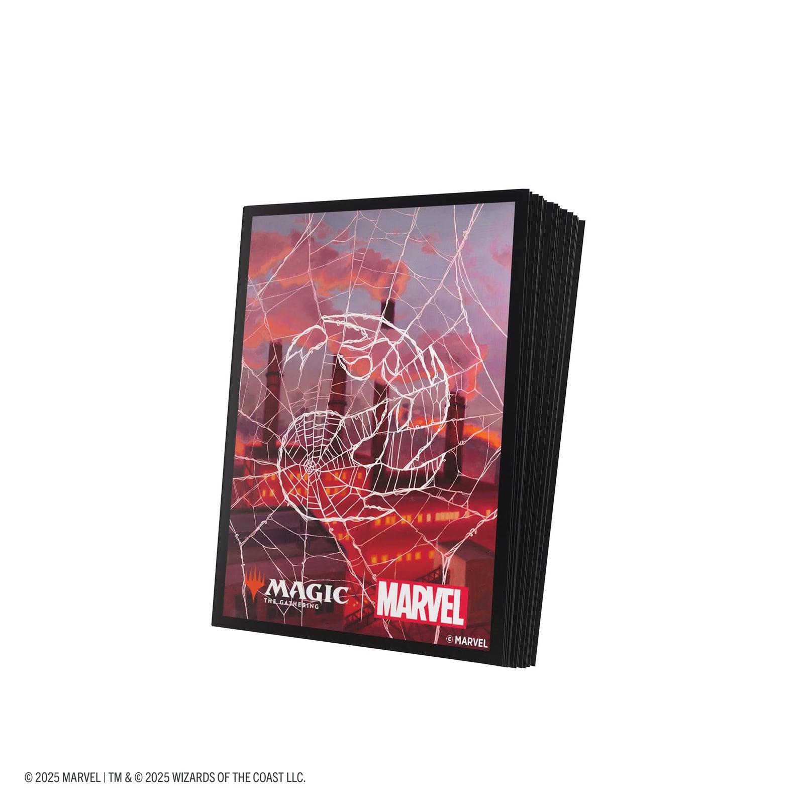 Gamegenic MTG Marvels Spider Man Premium Art Sleeves Spider Man Mountain Gaming Accessory 2