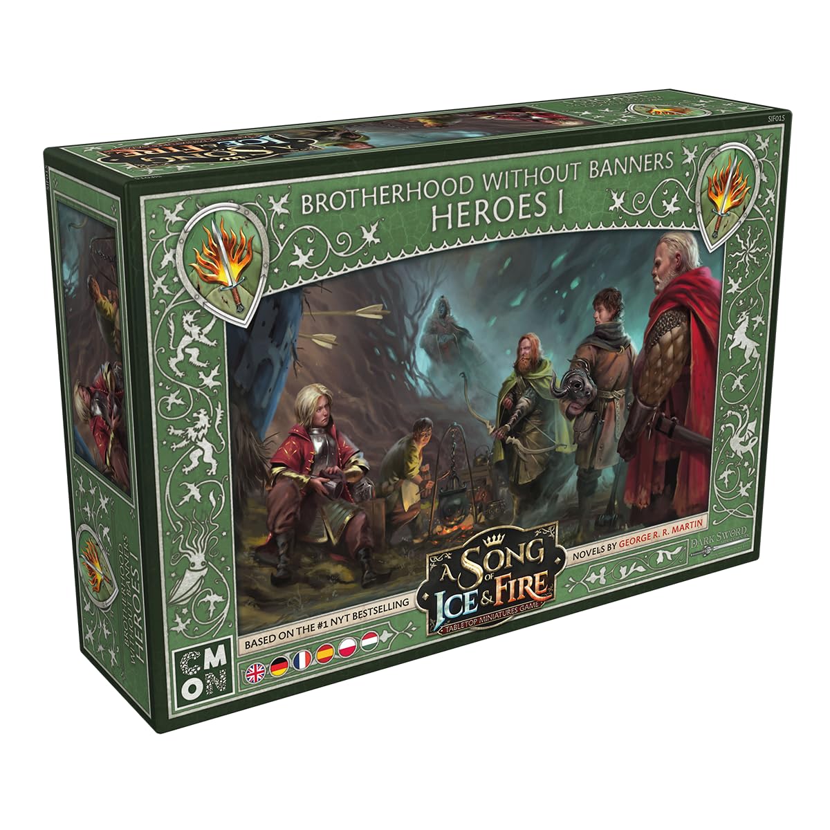 A Song of Ice and Fire Tabletop Miniatures Game Brotherhood Without Banners Heroes I Set 1