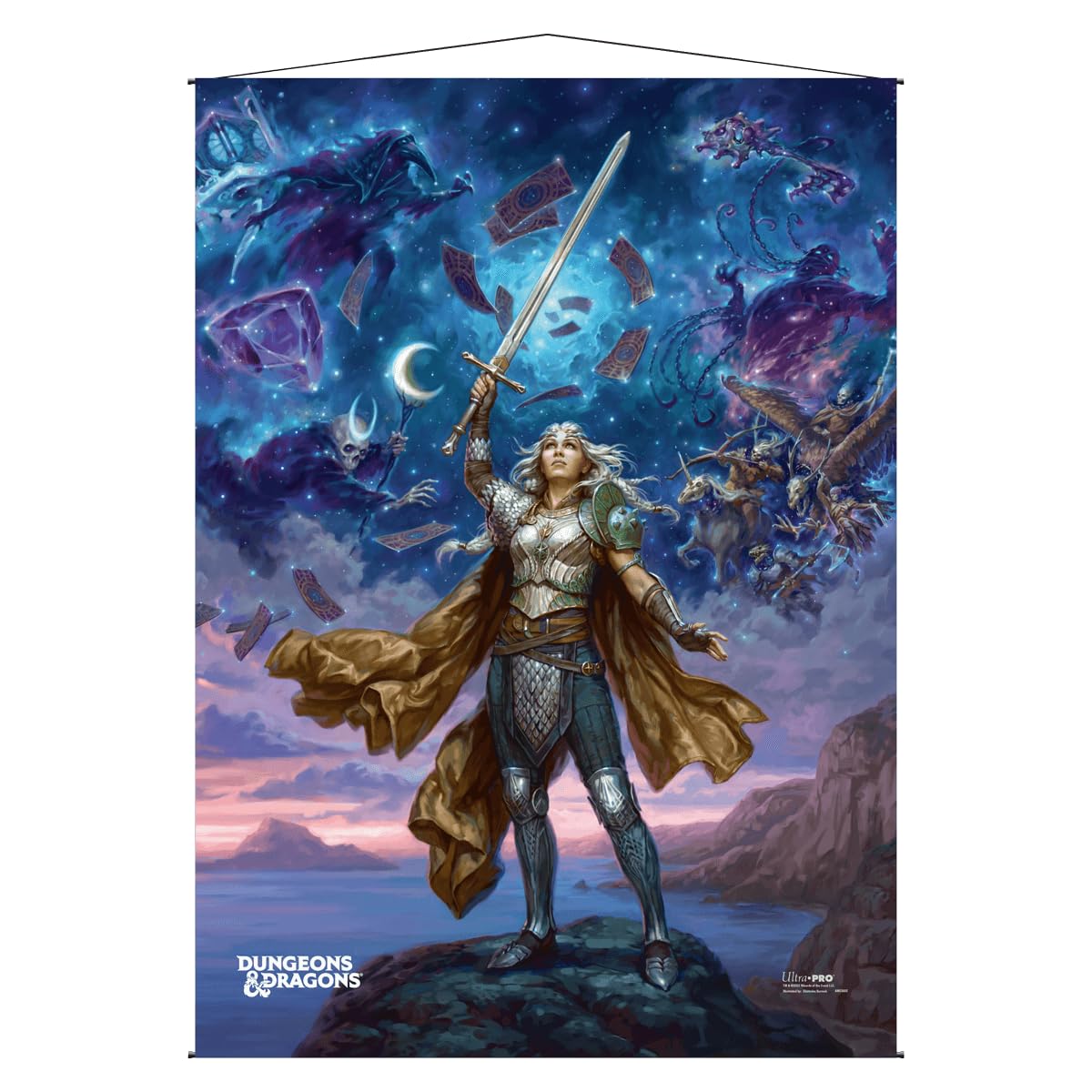Ultra Pro - Dungeons & Dragons Book of Many Things Wall Scroll Poster - Perfect for Room Decoration or Styling Your Gaming Room, Features Exclusive D&D Artwork, Perfect for D&D Gamers 1