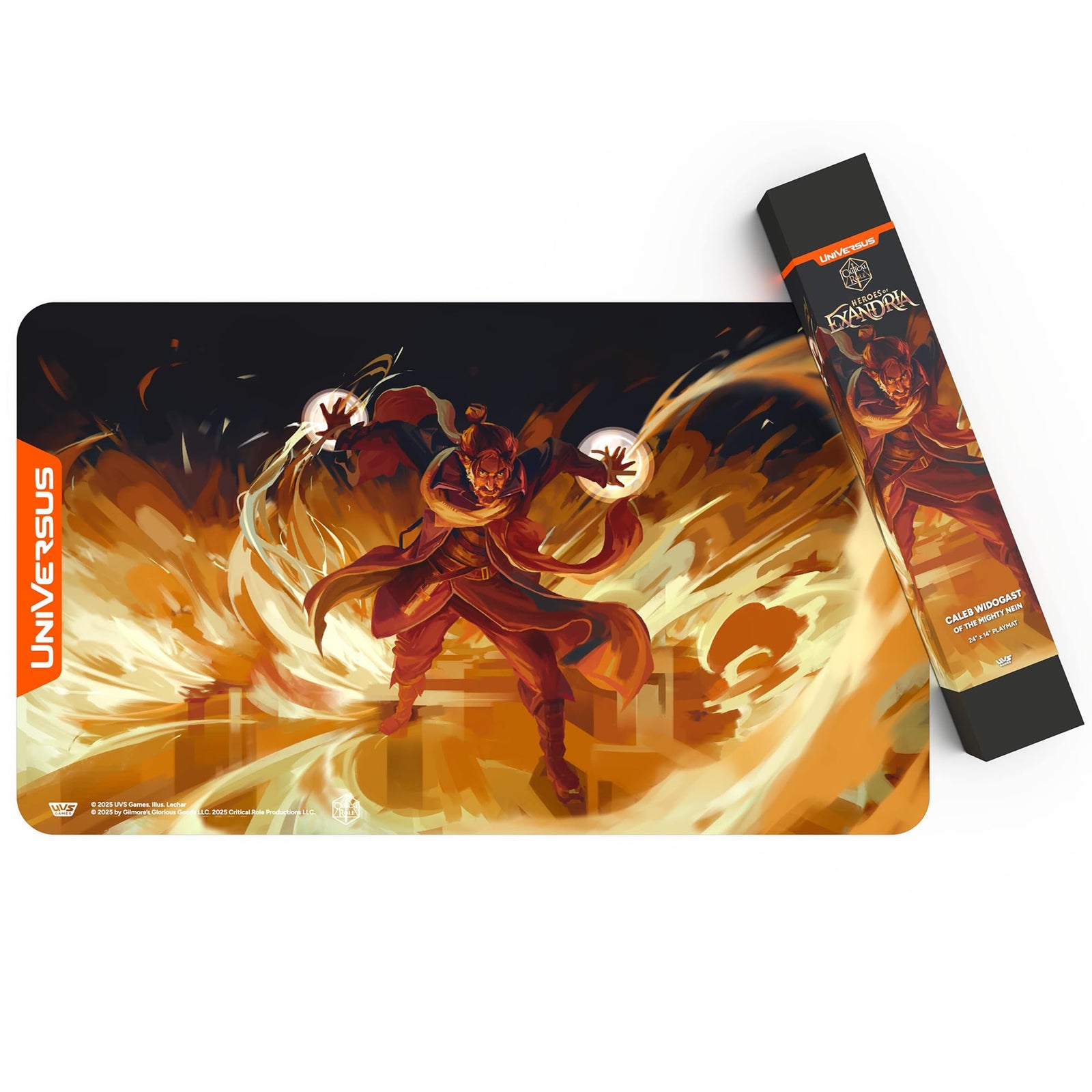 UVS Critical Role: Heroes of Exandria Caleb Widogast - Playmat 2
