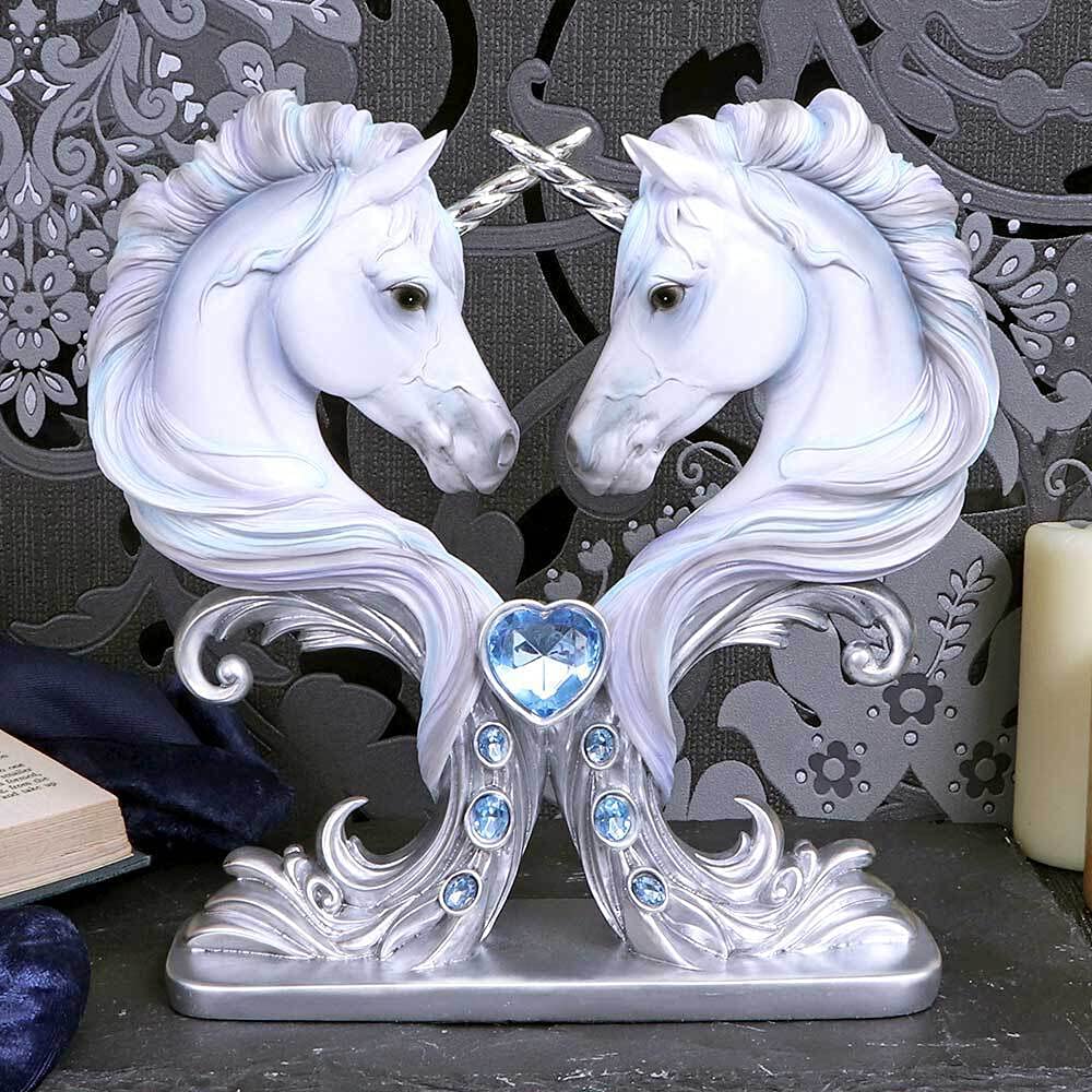 Pure Affection Baroque Unicorn Bust Figurine 20.5cm 5
