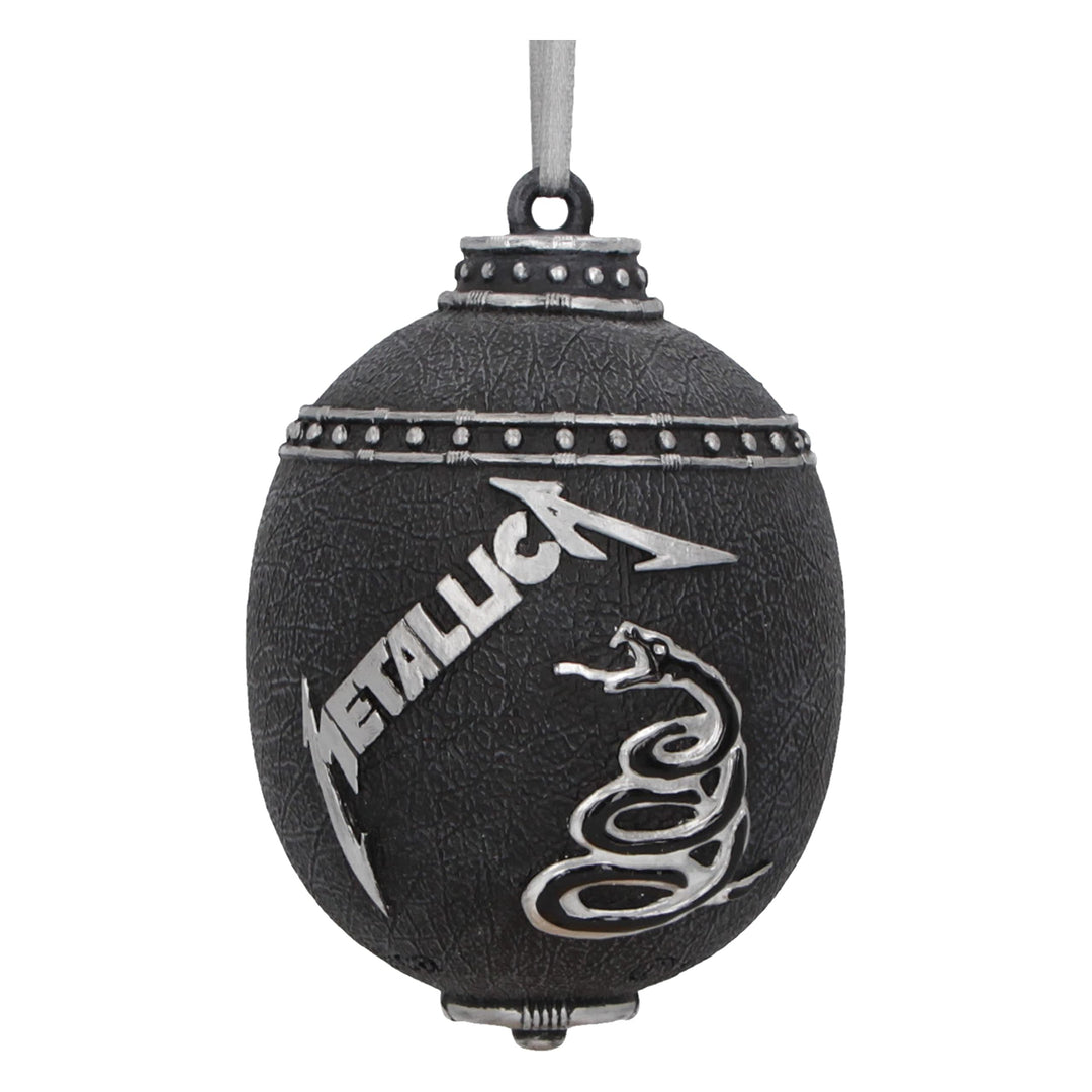 Metallica Black Album Hanging Decorative Ornament 10cm Officially Licensed